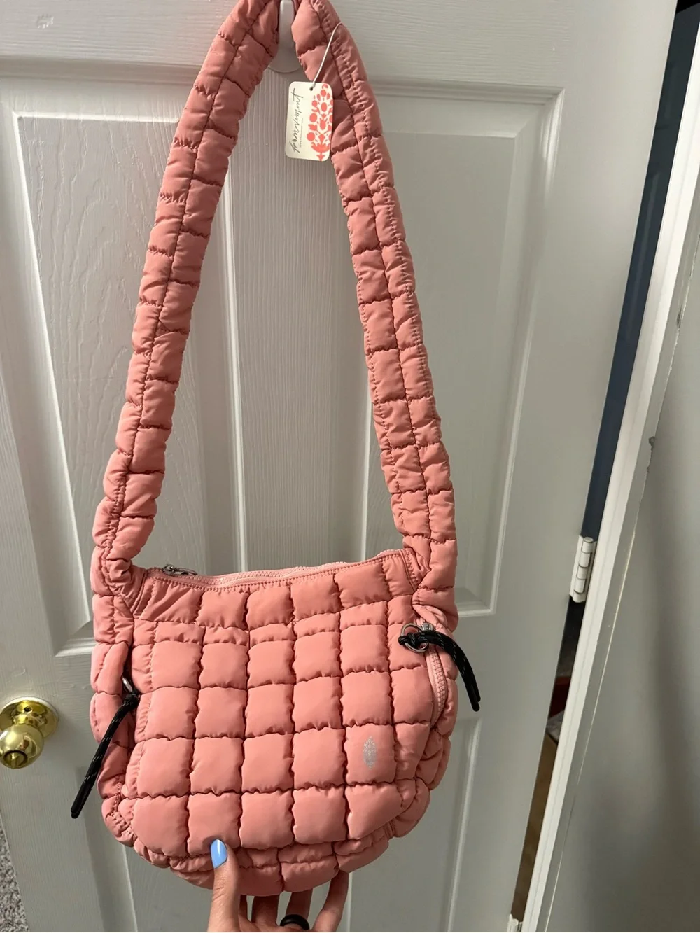 Free People Ballet Slipper Puffer Purse NWT - Picture 4 of 5